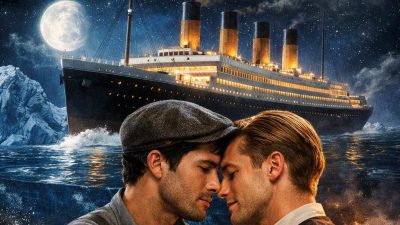 Image showing how to write and read authentic historical LGBTQ fiction with emotional realism